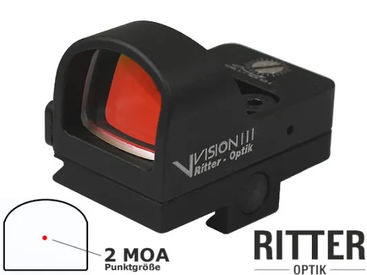Leuchtpunktvisier V-Vision III Leuchtpunkt 2 M.O.A.