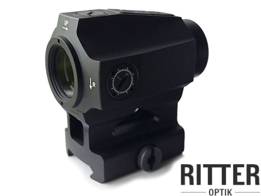 Preview: Ritter-Optik Rotpunktvisier 1x22 | 2 MOA Red Dot Montage Picatinny