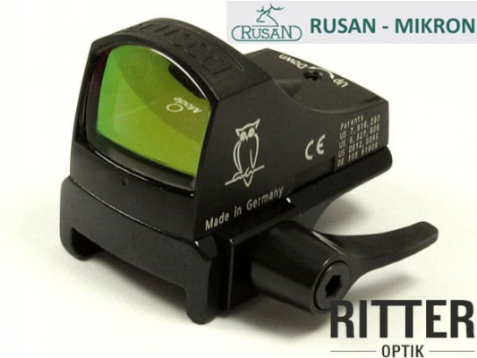 RUSAN Quick Release Montage aus Stahl für 13-15mm Prismenschiene für Docter - Vortex - Burris - Meopta