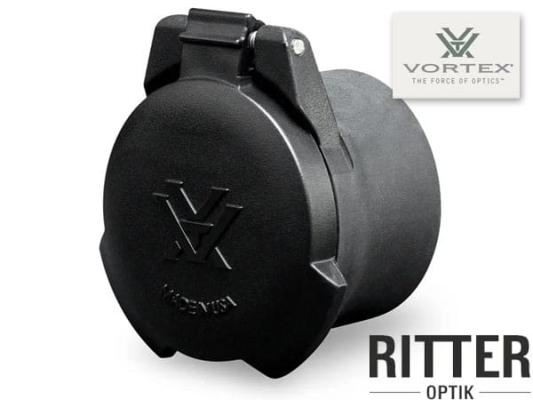 Vortex Defender Flip-Cap 44 eine robuste Objektiv Schutzkappe für Zielfernrohre mit 48 bis 53 mm Okulardurchmesser O-44