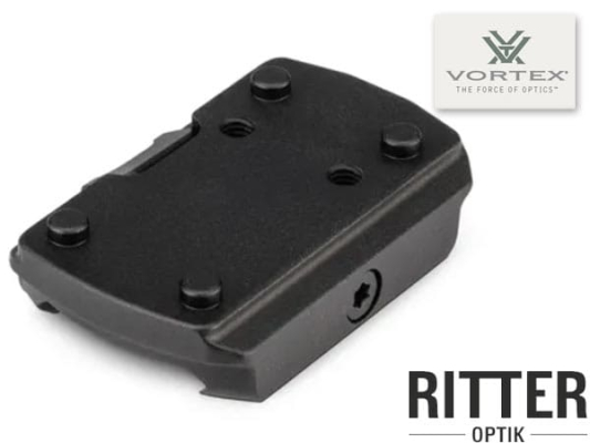 Preview: Red Dot Picatinny Montage von Vortex für Reflexvisiere mit DeltaPoint® Pro Footprint