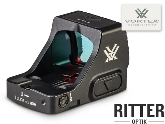 Reflexvisier Vortex Defender CCW 3 MOA | Micro Red Dot inkl. Montage
