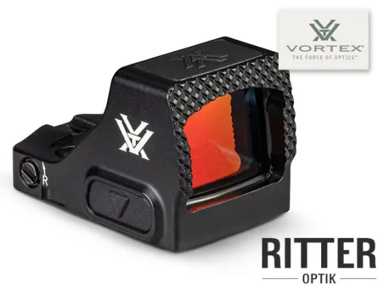 VORTEX Defender Micro Red Dot Reflexvisier mit 3 MOA Leuchtpunkt | Reflexvisiere mit Weaver Picatinny Montage DFCCW-MRD3