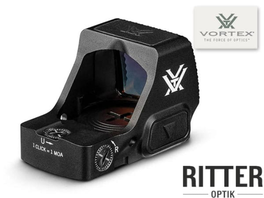 Rotpunktvisier Vortex Defender ST 3 MOA | Mikro Red Dot inkl. Montage Glock MOS
