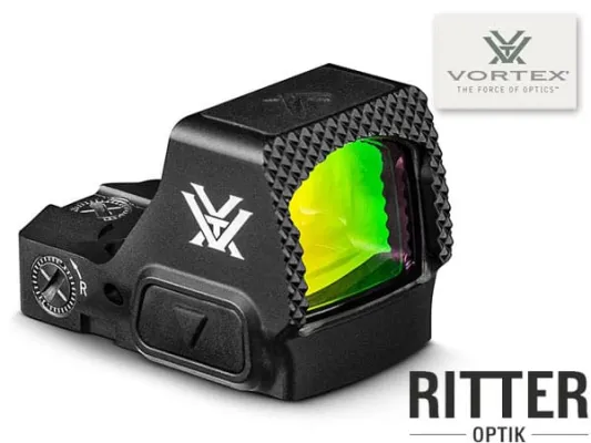 VORTEX Defender ST Micro Red Dot Reflexvisier mit 6 MOA Leuchtpunkt | Reflexvisiere mit Weaver Picatinny Montage DFST-MRD6