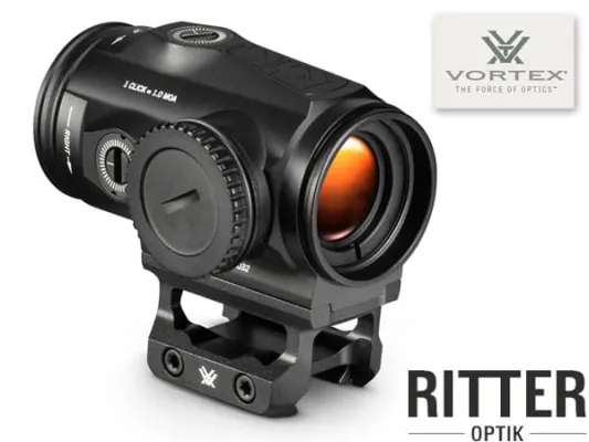 VORTEX Spitfire HD Gen II 3x Prismenvisier mit AR-BDC4 MOA Leuchtabsehen - mit Montage für Picatinny-Schienen