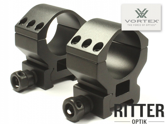 VORTEX Tactical Zielfernrohrmontage für Weaver / Picatinnyschiene 30mm Mittelrohr - High Ring