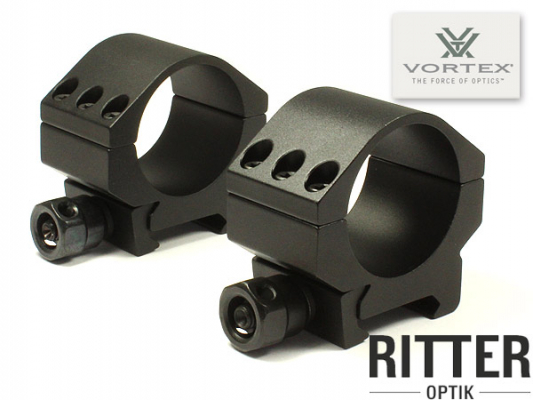 VORTEX Tactical Zielfernrohrmontage für Weaver / Picatinnyschiene 30mm Mittelrohr - Low Ring