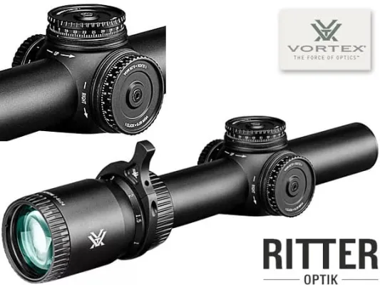 VORTEX VENOM 1-6x24 SFP AR-BDC3 Justiertürme