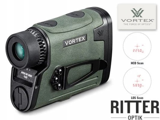 Laser Rangefinder Viper HD 3000 von Vortex handlich und klein