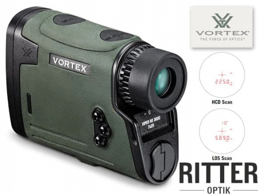 Laser Rangefinder Viper HD 3000 von Vortex ein kompakter Laser Entfernungsmesser