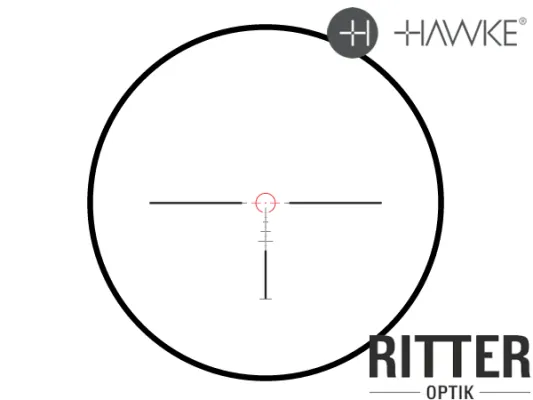 Zielfernrohr Hawke Frontier 30 1-6x24 TACTICAL DOT IR Leuchtabsehen regelbar