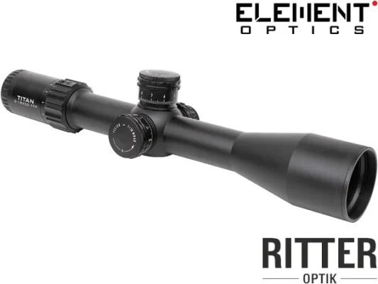 Zielfernrohr Element Optics Titan | 3-18x50 FFP APR-2D MRAD Leuchtabsehen - 34 mm Mittelrohr