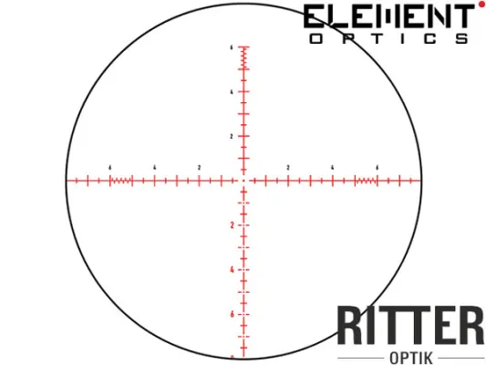 Zielfernrohr Element Optics Titan | 5-25x56 FFP APR-1C MRAD Leuchtabsehen in erster Bildebene