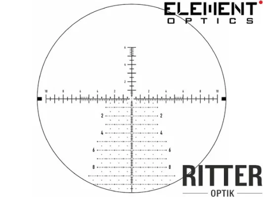 Zielfernrohr Element Optics Helix 4-16x44 FFP APR-2D MRAD Absehen