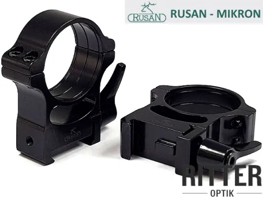 Rusan zielfernrohrmontage aus stahl wiederholgenau 30mm qr BH 10mm