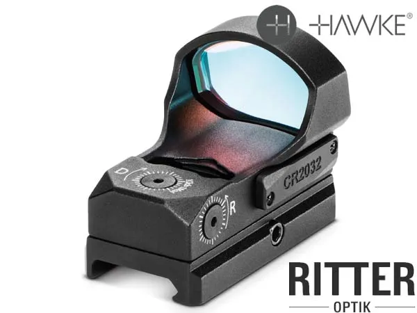 Hawke leuchtpunktvisier Micro Reflexvisier wide viewcircle dot 2 moa 12145