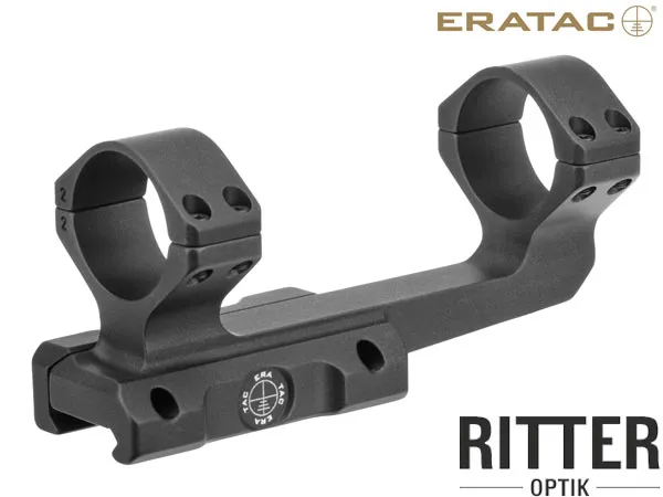 ERATAC Ultraleichte Blockmontage 30mm Tubus Offset 56mm für Picatinnyschiene. Eine Eratac Cantilever-Montage die durch sehr geringes Gewicht überzeugt.