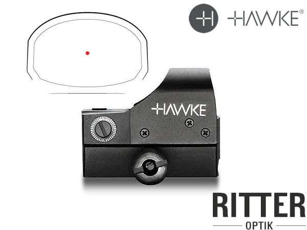 1x25 Red Dot Reflexvisier HAWKE 5 moa auto-brightness