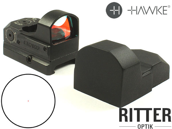 rotpunkt micro reflexvisier HAWKE MICRO 3 moa