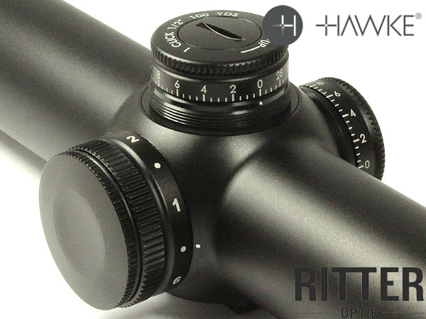 hawke zielfernrohr endurance 30 WA 2.5-10x50 lrpro leuchtabsehen ansitzglas 16320 zero reset