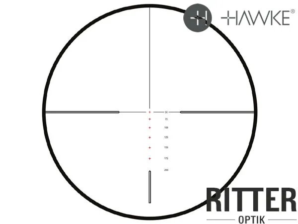 Hawke Vantage 30 WA 4-16×50 SF IR Rimfire .22 Subsonic Leuchtabsehen MOA 14293
