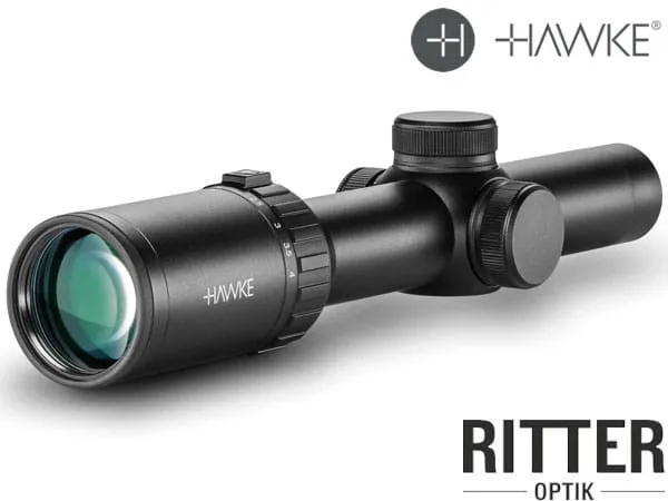 Hawke Zielfernrohr VANTAGE 30 WA FD IR 1-4×24 L4A FIBER DOT Leuchtabsehen - 1/2 MOA - Dioptrienverstellung 14500