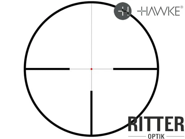 Hawke Zielfernrohr VANTAGE 30 WA FD IR 1-4×24 L4A FIBER DOT Leuchtabsehen - 1/2 MOA - feines Absehen 14500
