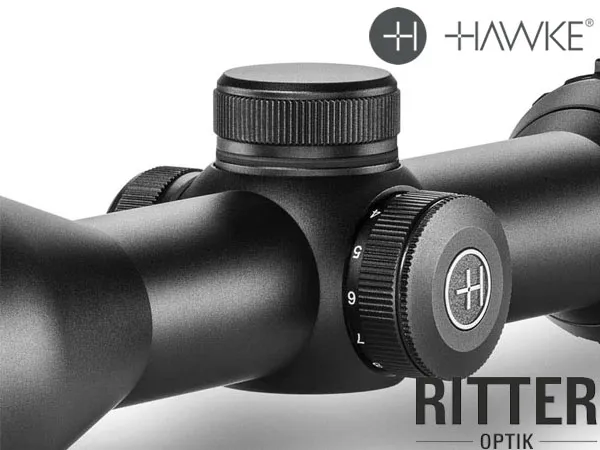 Hawke Zielfernrohr VANTAGE 30 WA FD IR 2,5-10×50 L4A FIBER DOT Leuchtabsehen - 1/4 MOA - 11fach verstellbar 14530