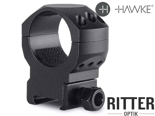 HAWKE Tactical Aufkippmontage für Weaver / Picatinnyschiene 25,4mm Mittelrohr - Hoch 24117