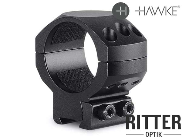 HAWKE Tactical Aufschubmontage für 9-11 mm Prismenschiene 34 mm Mittelrohr - Mittelhoch 24 109 Ringmontage