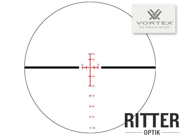 Vortex Armbrust Zielfernrohr Crossfire II Crossbow 2-7x32 mit XBR-2 M-O-A. Leuchtabsehen rot und grün