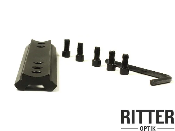 NATO SCHIENE Picatinny Schiene 100 mm | gewölbter Boden STANAG 4694
