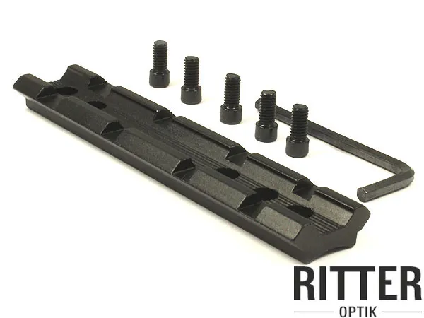 MIL-STD-1913 STANAG 4694 Picatinny Schiene 100 mm | gewölbter Boden STANAG 4694