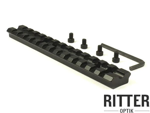 MIL-STD-1913 STANAG 4694 Picatinny Schiene 140 mm | gewölbter Boden STANAG 4694