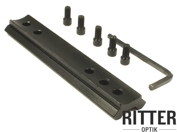 Picatinny Schiene 100 mm | gewölbter Boden STANAG 4694