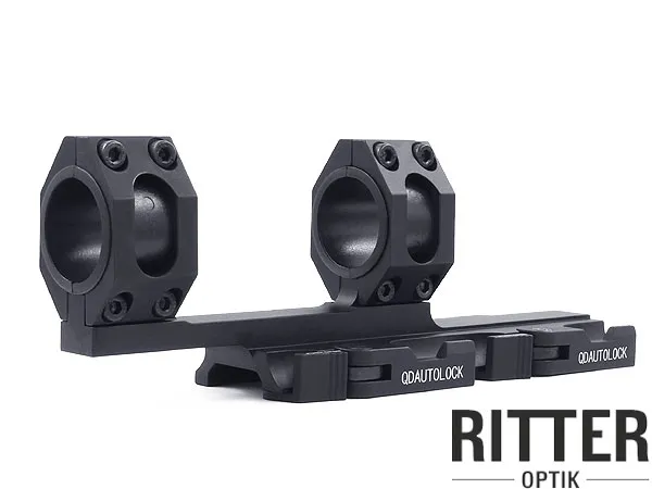 QD Cantilever Mount Zielfernrohr Montage für 30 mm / 25,4mm Mittelrohr für Picatinny 2,76 Inch Offset Schnellmontage