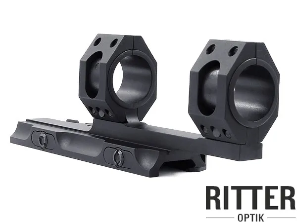 QD Cantilever Montage für 30 mm / 25,4mm Tubus für Picatinnyschienen 2,76 Inch Offset AR 15