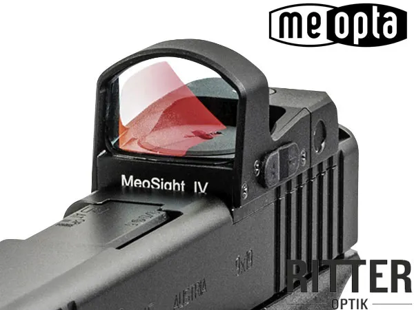 MEOPTA Meosight IV | Reflexvisier | Leuchtpunktvisier | Für Kurzwaffen oder Langwaffen