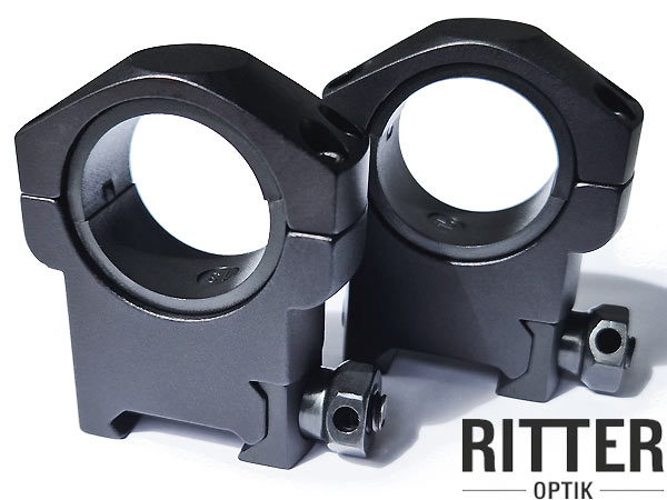 Ritter-Optik Montageringe | 30 mm & 25,4mm | Bauhöhe Hoch