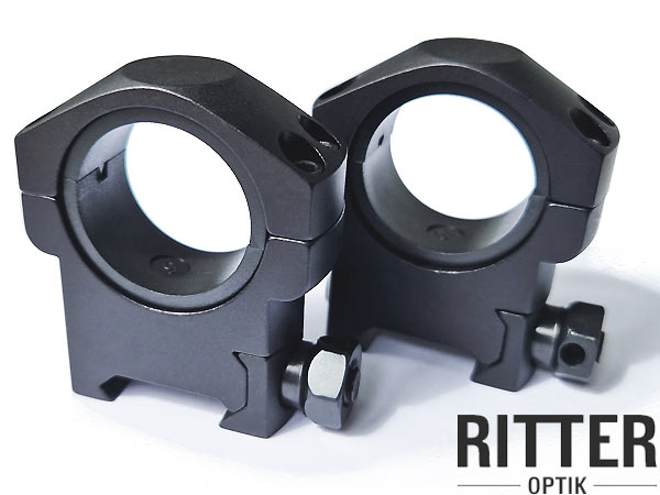 Ritter-Optik Montageringe | 30 mm & 25,4mm | Bauhöhe medium
