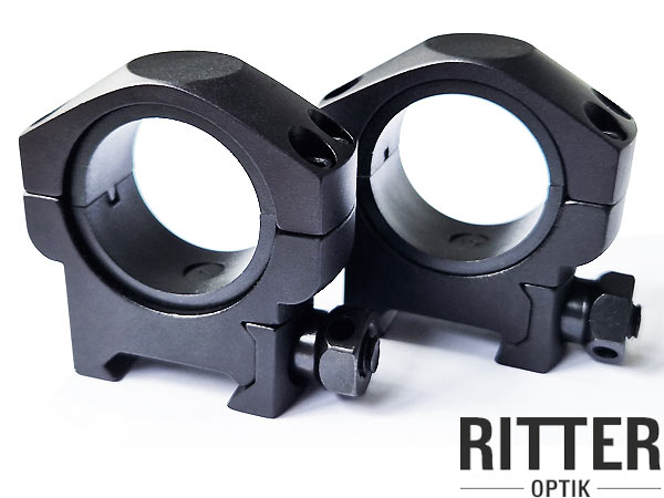 Ritter-Optik Montageringe | 30 mm & 25,4mm | Bauhöhe low
