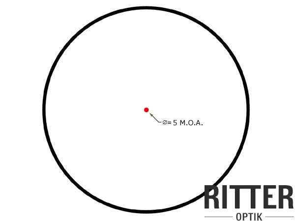 RITTER-OPTIK Red Dot 1x30 oder 2x42 mit Zusatzobjektiv Leuchtpunkt 5 MOA für Weaver / Picatinny RITTER-OPTIK Red Dot 1x30 oder 2x42 mit Zusatzobjektiv Leuchtpunkt 5 MOA für Weaver / Picatinny