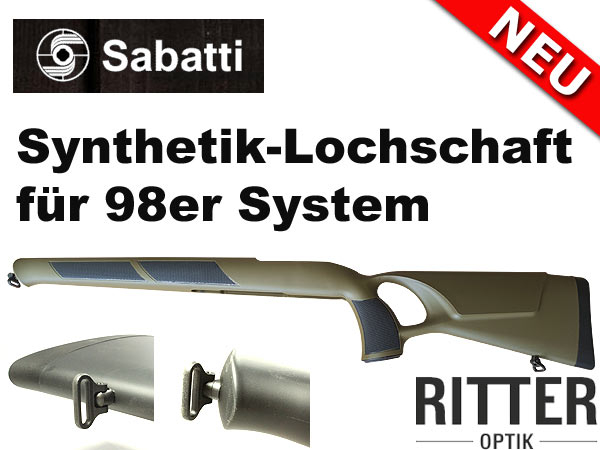 Lochschaft Sabatti K98 oliv
