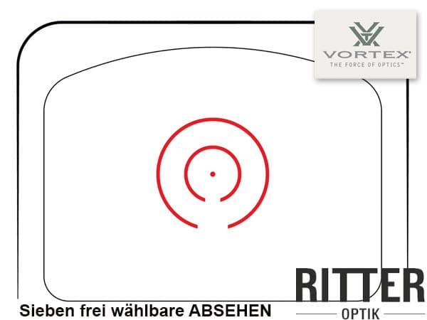 Vortex VIPER® Shotgun Enclosed Micro Red Dot für Schrotflinten mit Multi Leuchtabsehen