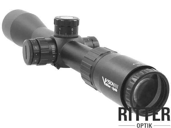 Zielfernrohr 4-16x44 SF-IR V-VISION III MIL DOT BDC Leuchtabsehen 30mm Tubus Zero Lock
