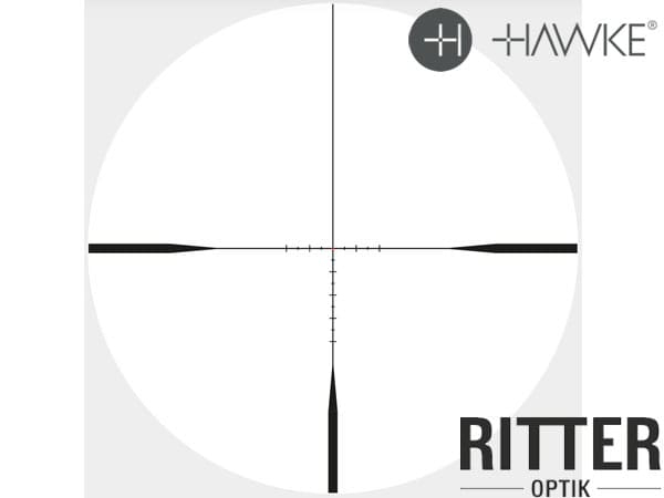 Hawke Zielfernrohr FRONTIER 30 FD 1-10×24 MIL FD Leuchtabsehen - 1⁄10 MRAD - LPVO Glasfaserabsehen