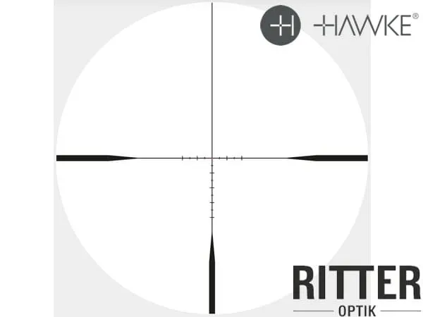 Hawke Zielfernrohr FRONTIER 30 FD 1-10×24 MIL FD Leuchtabsehen - 1⁄10 MRAD - LPVO Glasfaserabsehen