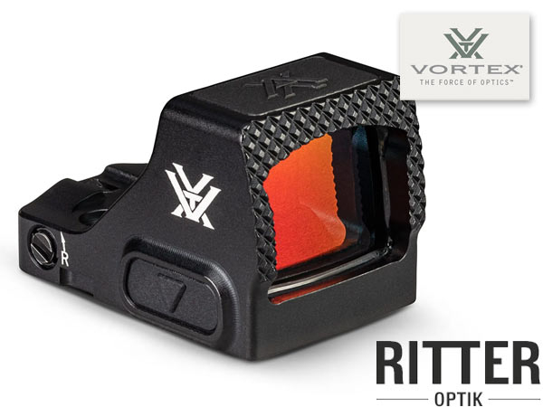 VORTEX Defender Mikro Red Dot Reflexvisier mit 3 MOA Leuchtpunkt | Reflexvisiere mit Weaver Picatinny Montage DFCCW-MRD3
