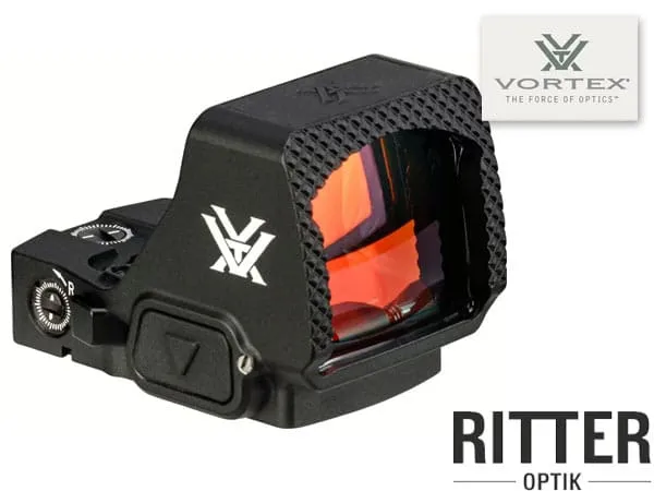 VORTEX Defender XL Mikro Red Dot Reflexvisier mit 2 MOA Leuchtpunkt | Reflexvisiere mit Weaver Picatinny Montage DFXL-MRD2